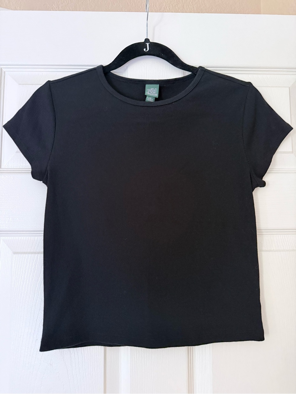 Ribbed t shirt